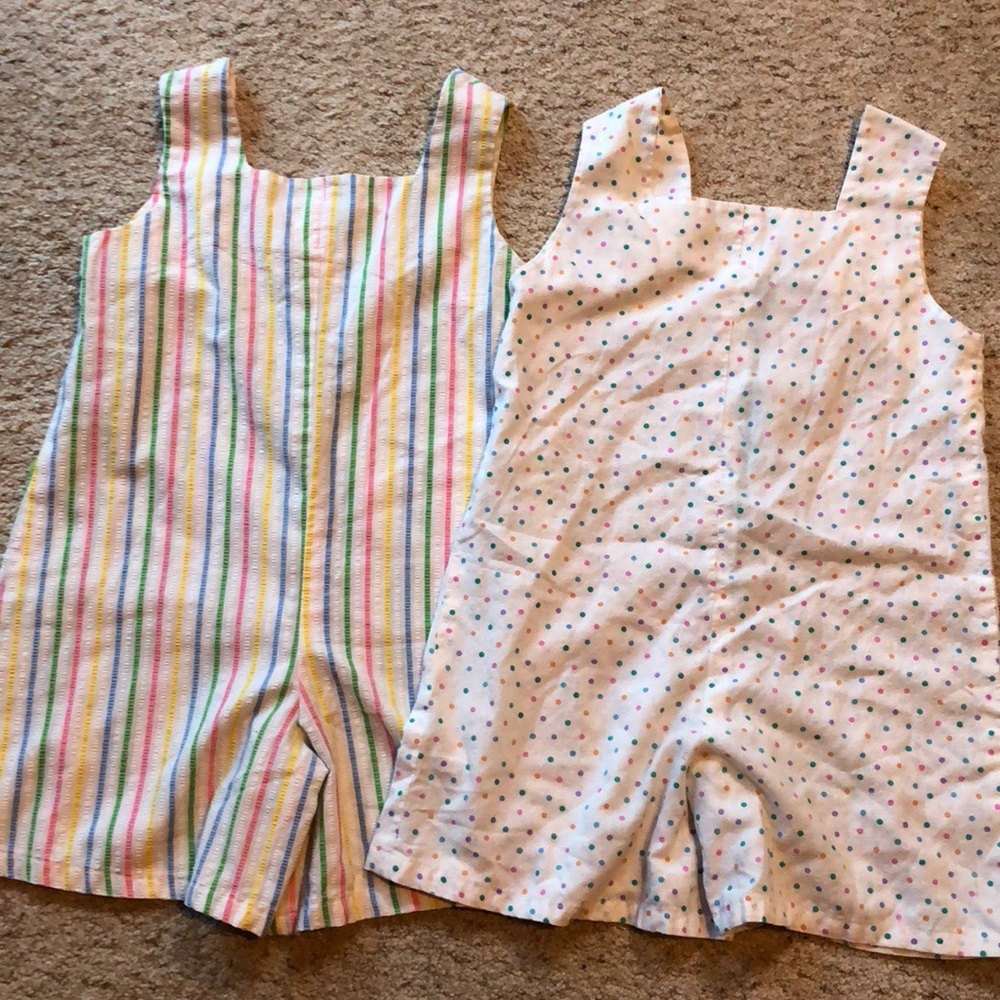 2 homemade light weight cotton jumpers